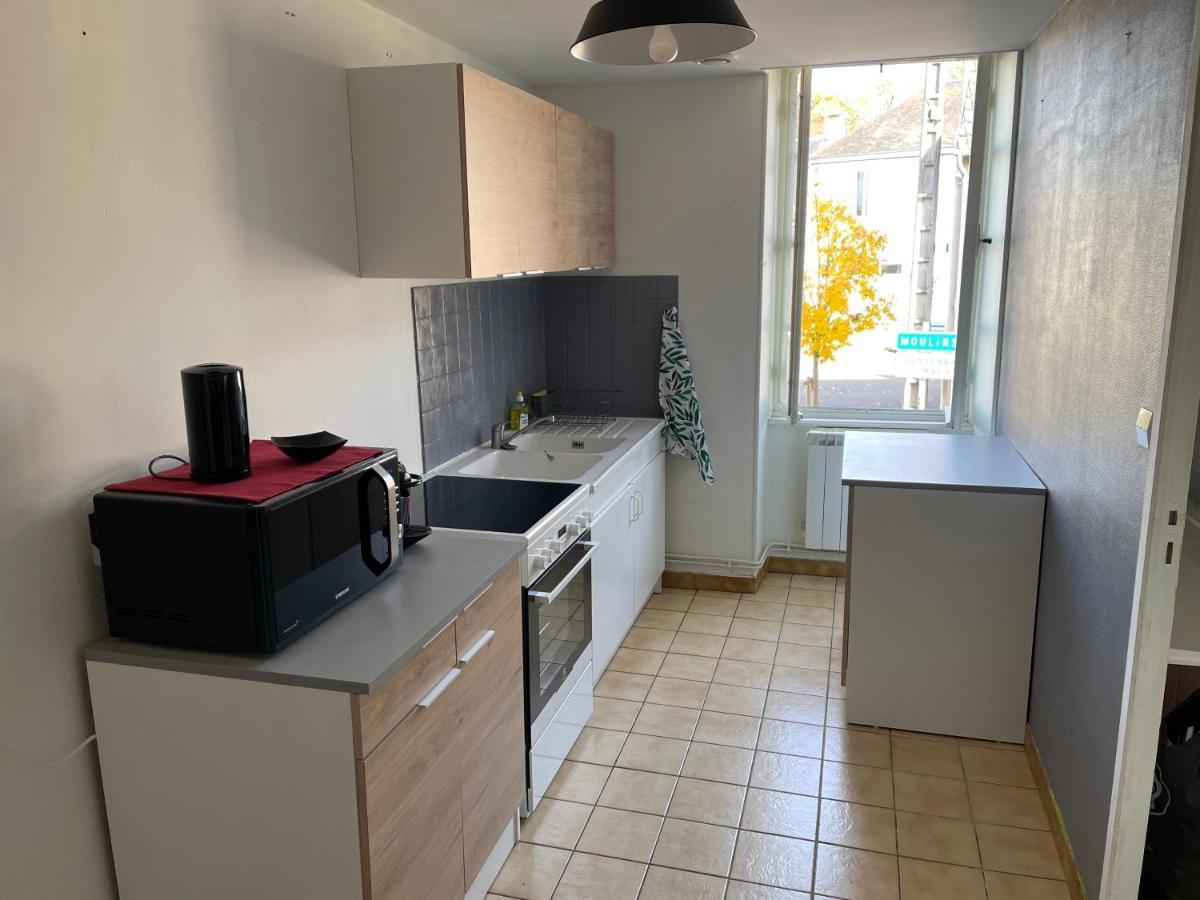 Charmant T2 Au 1Er Dans Residence Avec Parc Arbore Saint-Pierre-le-Moûtier Exteriör bild